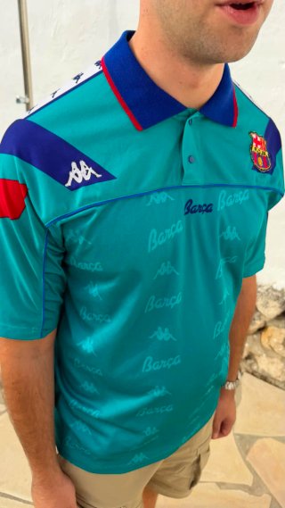 Camiseta Vintage FC Barcelona Kappa