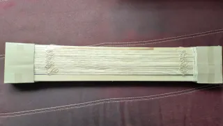 Persiana de lamas de madera