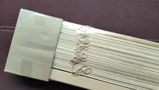 Persiana de lamas de madera