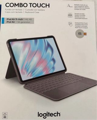 Teclado Logitech Combo Touch iPad Air 11" NUEVA