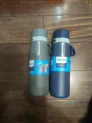 2 Botellas Térmicas Philips Nuevas
