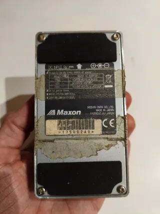 Pedal Overdrive Maxon OD808 Verde