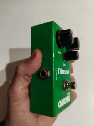 Pedal Overdrive Maxon OD808 Verde