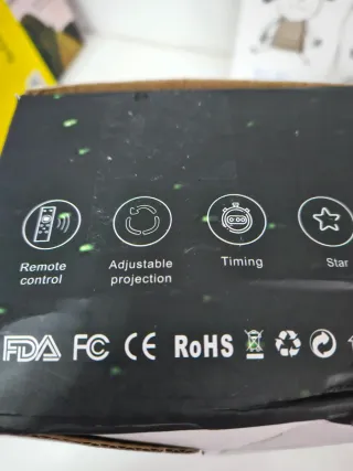 Luz infantil astronauta