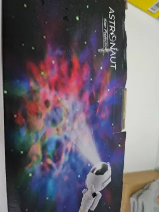 Luz infantil astronauta