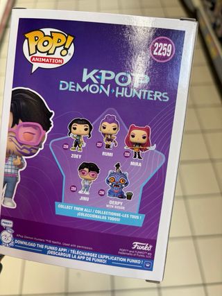 Funko Pop Jinu Chase Kpop Demon Hunters 2259