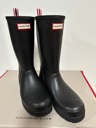 Botas de agua Hunter negras