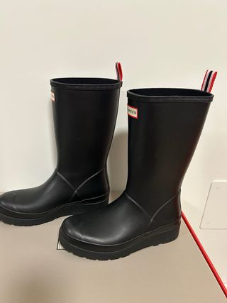 Botas de agua Hunter negras