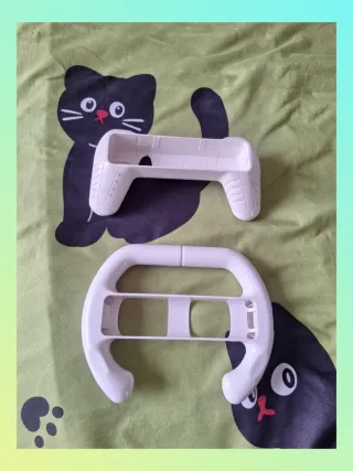 Lote 2 Volantes Wii Blancos