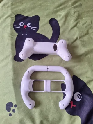 Lote 2 Volantes Wii Blancos