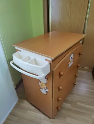 Bañera Cambiador Micuna madera