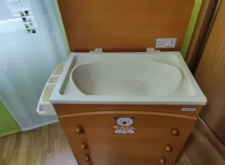 Bañera Cambiador Micuna madera