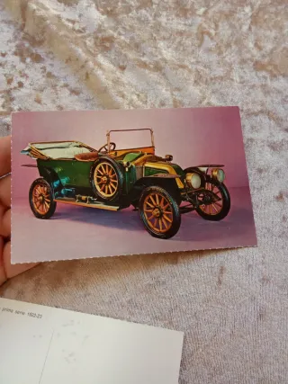Cartoline d'epoca auto d'epoca - 3 pezzi