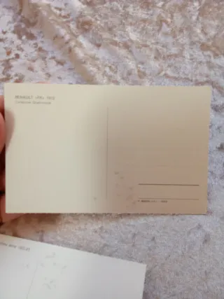 Cartoline d'epoca auto d'epoca - 3 pezzi