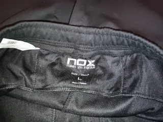 Pantalón Largo Nox Negro-Gris