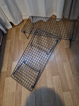 Zapatero Metálico Negro