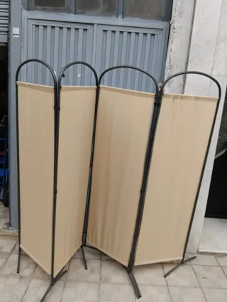Biombo separador 4 hojas