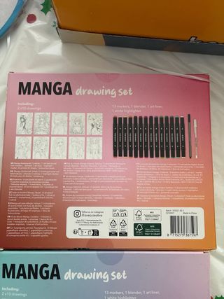 Set dibujo manga rotuladores