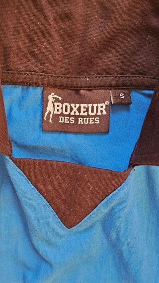 2 Polo Boxeur des Rues Blu/Marrone