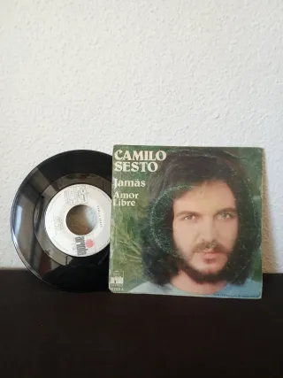 Vinilo 7 Camilo Sesto - Jamás / Amor Libre