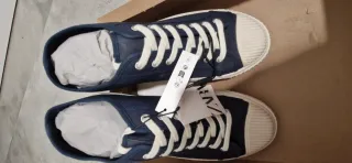 Zapatillas Zara Azul Talla 45 Nuevas