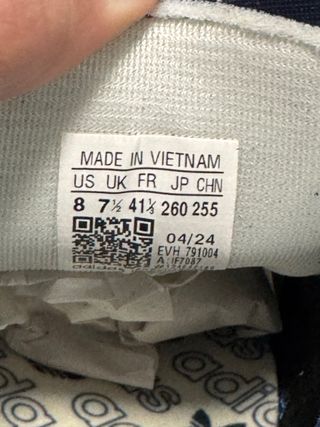 Adidas Spezial Azul/Beige Talla 41 1/3 Nuevas