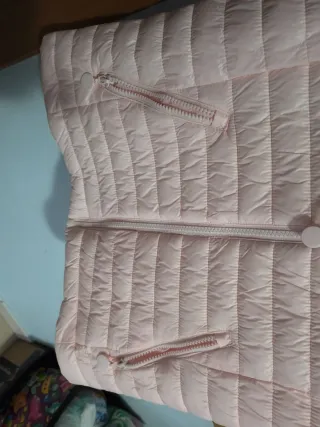 Gilet donna rosa con cappuccio