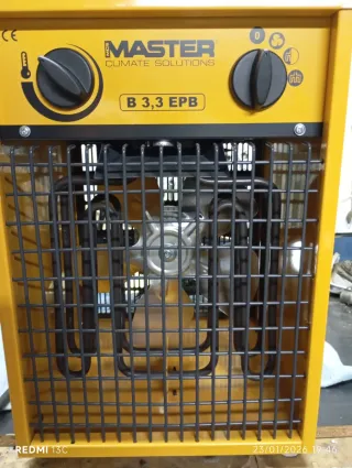 Calentador MASTER B 3.3 EPB Amarillo