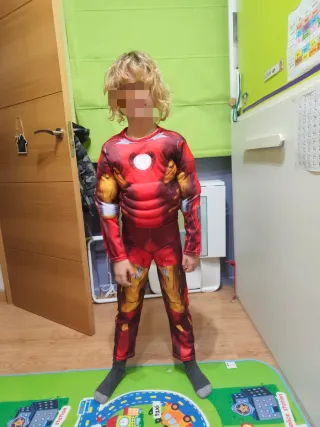 Disfraz Iron Man Talla 5-6 años