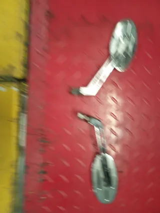 Espejos Retrovisores Moto Custom Cromados