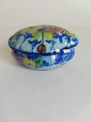 Joyero vintage cerámica portuguesa