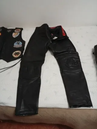 Traje de moto completo
