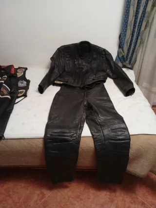 Traje de moto completo