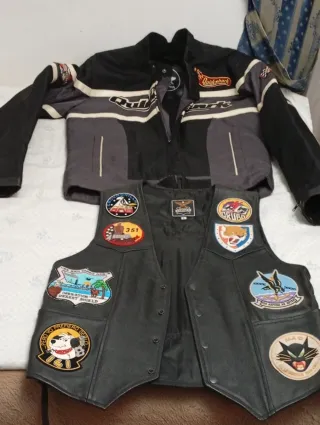Traje de moto completo