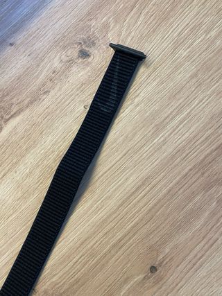 Correa Nike Apple Watch Negra Gris