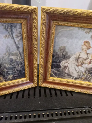 Coppia Quadretti Decorativi