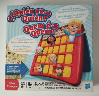 Quién es Quién? Juego de Mesa Hasbro