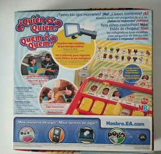 Quién es Quién? Juego de Mesa Hasbro