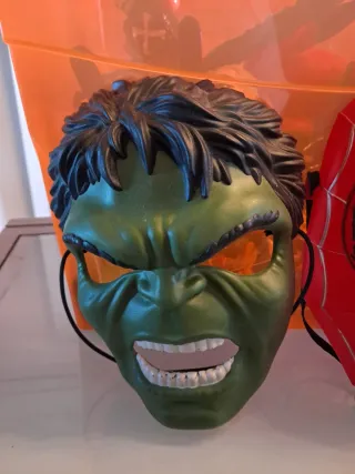 Maschere Personaggi Marvel - Hulk, Spiderman, Cap