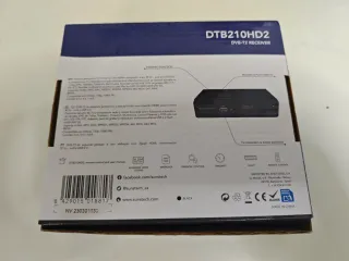 Receptor TDT Sunstech DTB210HD2 DVB-T2. Nuevo.