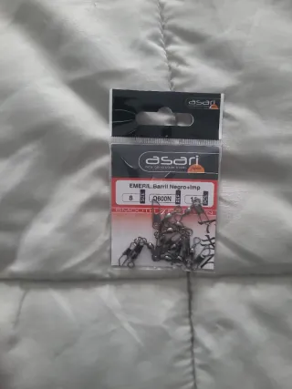 Emeril Barril Negro+imp Asari Talla 8