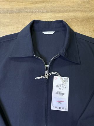 Casaco Zara Preto Tamanho M