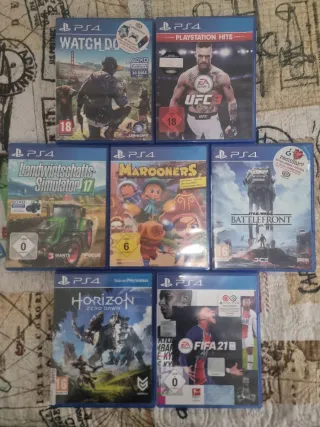 Juegos ps4 cambio o vendo