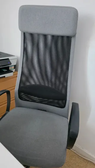 Silla ergonómica oficina modelo Markus Gris Ikea