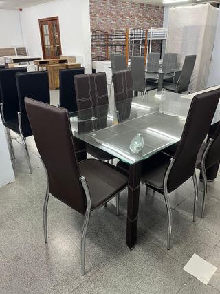 OFERTA!! Nueva mesa con sillas!!