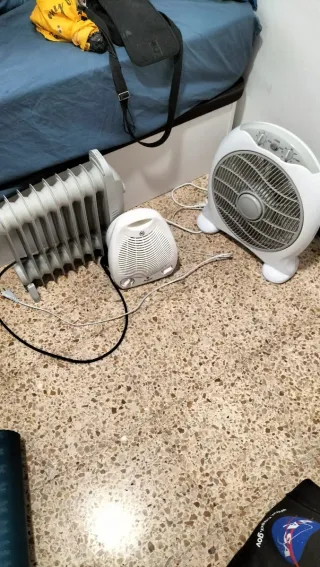 Calentador de ventilador