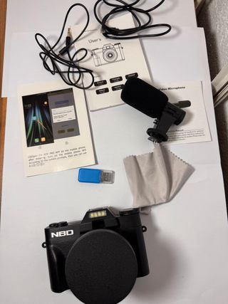 Cámara Digital 4K NBD 48MP Pantalla Abatible