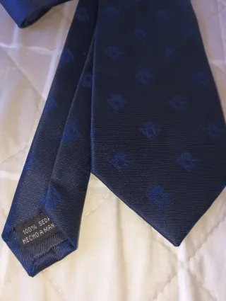 Corbata Betis Seda Azul