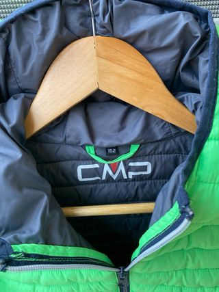 Chaqueta CMP verde con capucha Talla 152