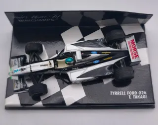 TYRRELL FORD 026 T. TAKAGI 1:43 MINICHAMPS
